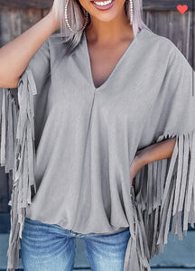 PONCHO STYLE TOP