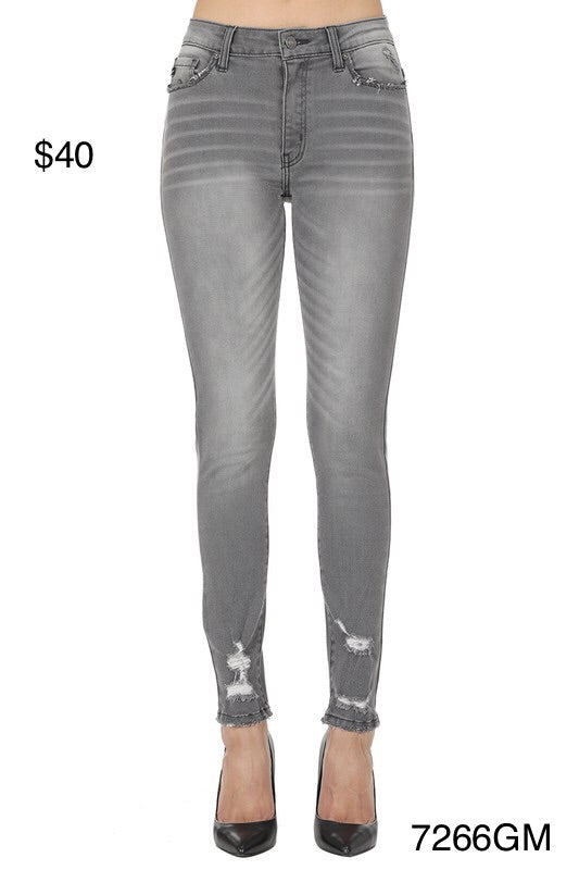 GRAY KAN CAN JEANS - 7266GM