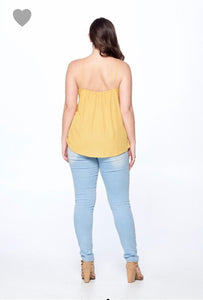 PLUS SAGE FASHION TOP