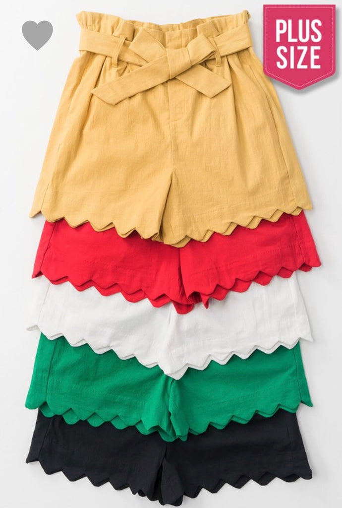 SPRING PAPERBAG WAIST SHORTS