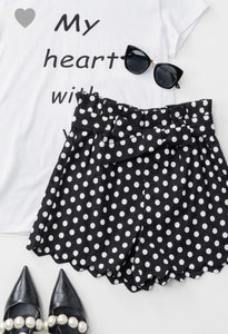 SPRING PAPERBAG WAIST SHORTS